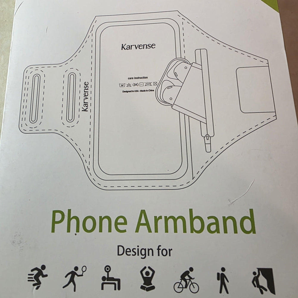 White Phone Armband